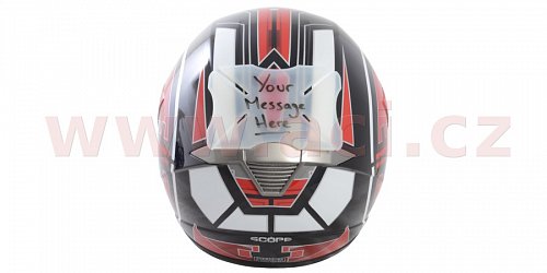 protektor laku přilby Helmet Bumper Message, OXFORD - Anglie (možnost napsání vlastního textu)